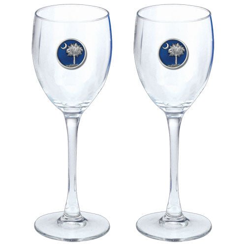 South Carolina Palmetto Goblets (Set Of 2)