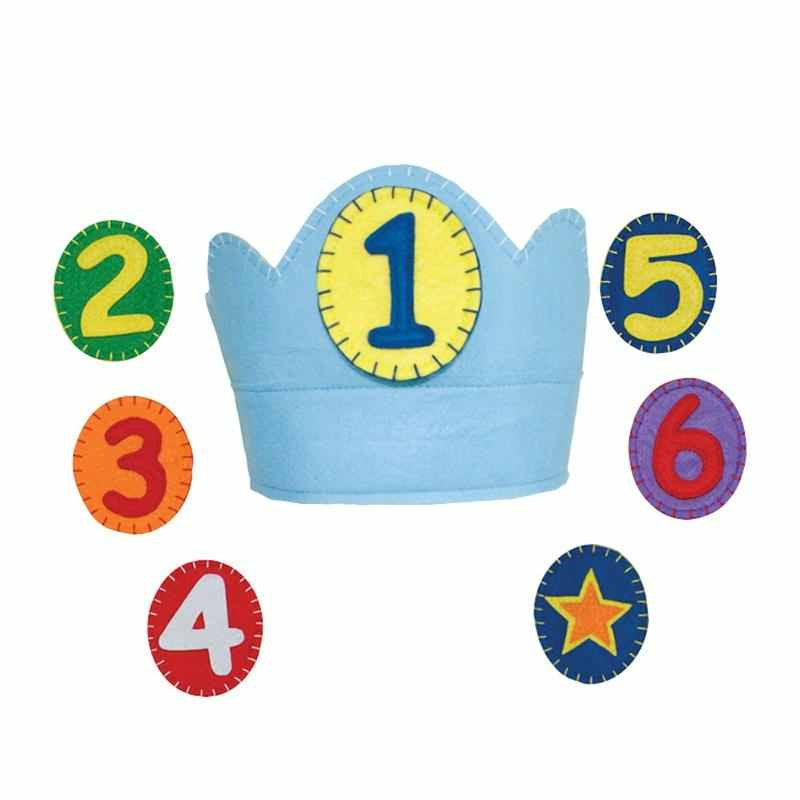 George Yearly Birthday Crown from Groovy Holiday