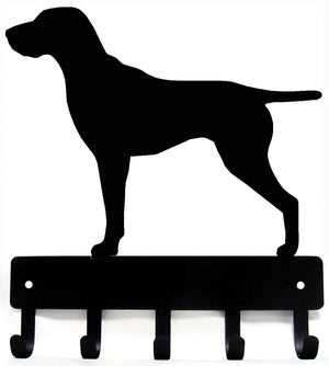 GSP German Shorthaired Pointer Dog Key Holder/ Leash Rack