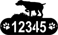 GSP on Point PAWS House Address Sign