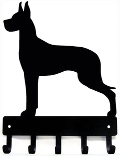 Great Dane Key Holder and Leash Hanger