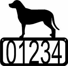 Greater Swiss Mountain Dog - Dog House Address Sign