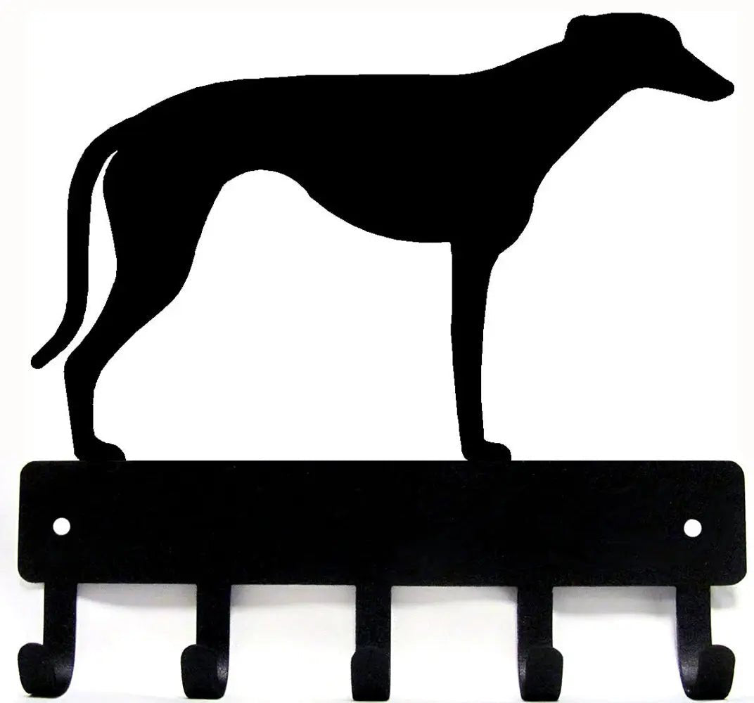 Greyhound Key Holder and Leash Hanger