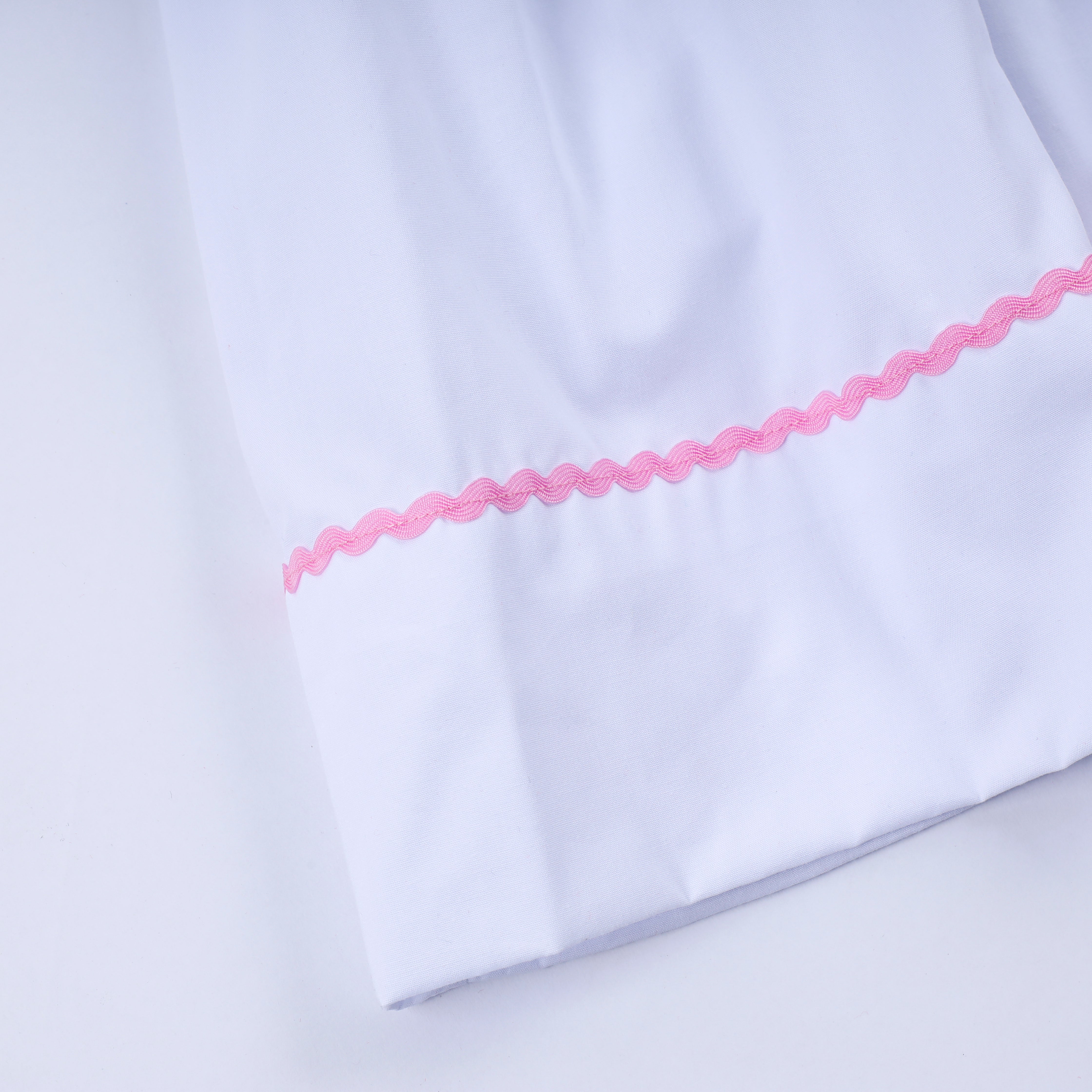 White character ruffle dress