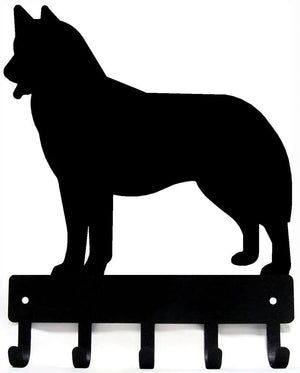Husky Dog Key Rack/ Leash Hanger