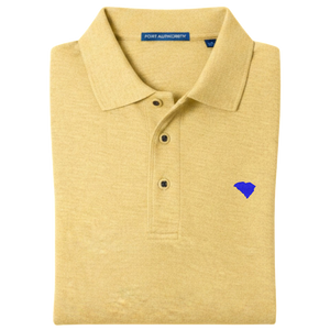 State of South Carolina Polo Shirt - Banana Yellow (Available in Different Thread Colors)