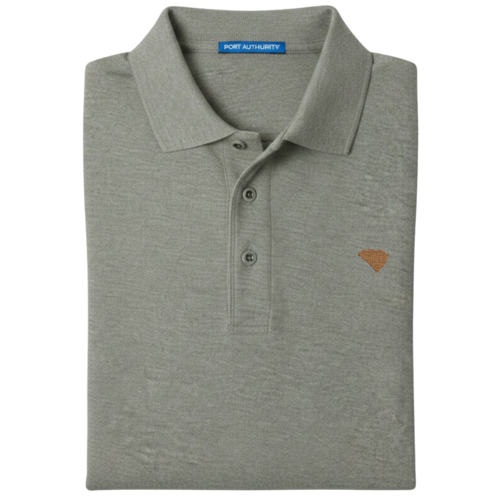 State of South Carolina Polo Shirt - Cool Grey (Available in Different Thread Colors)