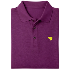 State of South Carolina Polo Shirt - Deep Berry (Available in Different Thread Colors)