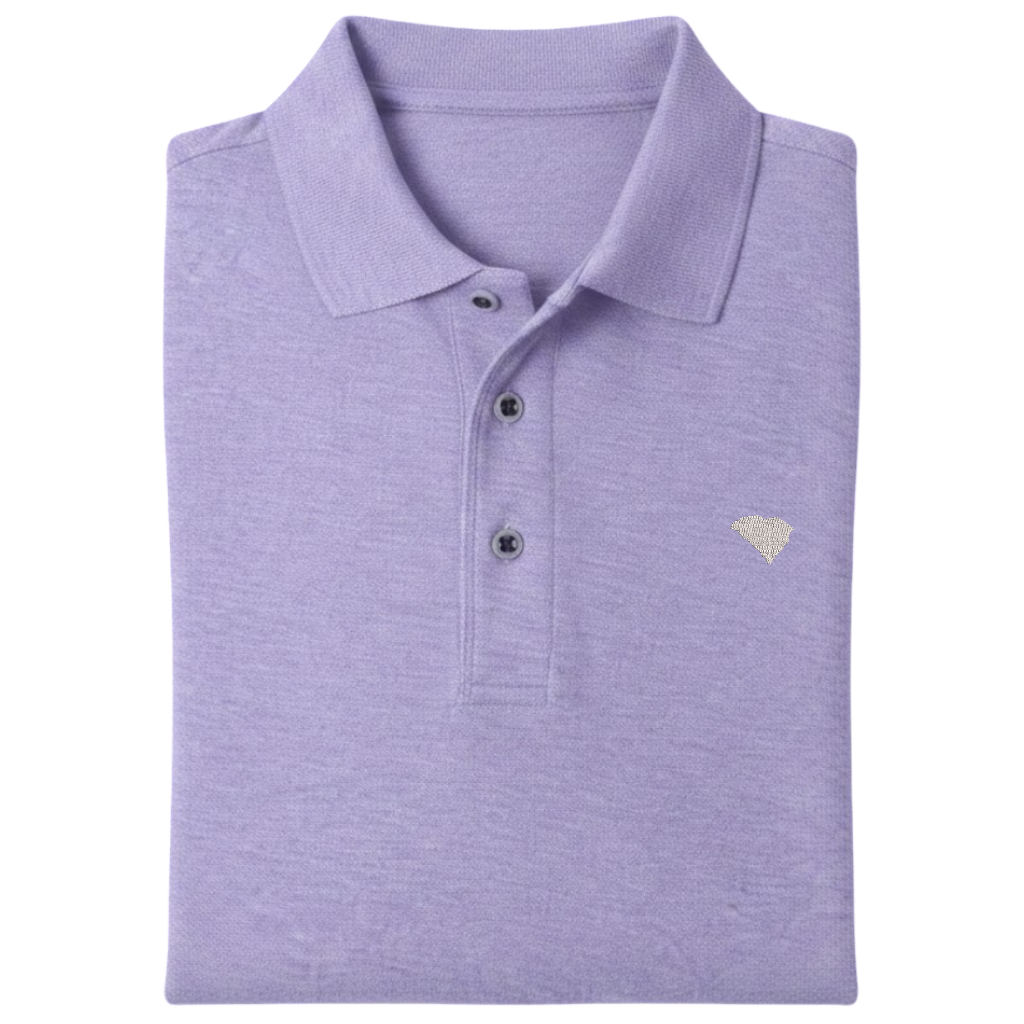 State of South Carolina Polo Shirt - Lavender (Available in Different Thread Colors)