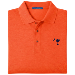 Palmetto Moon Polo Shirt - Texas Orange (Available in Different Thread Colors)