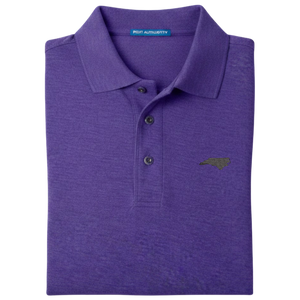 State of North Carolina Polo Shirt - Purple (Available in Different Thread Colors)