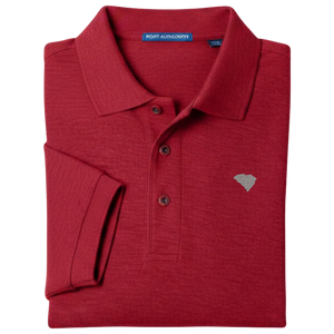 State of South Carolina Polo Shirt - Red (Available in Different Thread Colors)
