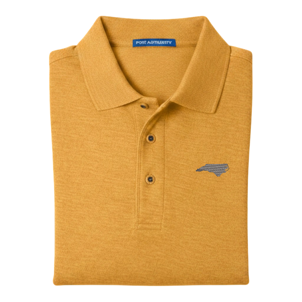 Palmetto Moon Polo Shirt - Gold (Available in Different Thread Colors)