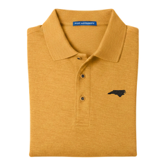 State of North Carolina Polo Shirt - Gold (Available in Different Thread Colors)