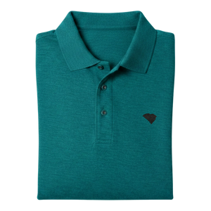 State of South Carolina Polo Shirt - Teal Green (Available in Different Thread Colors)