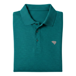 State of South Carolina Polo Shirt - Teal Green (Available in Different Thread Colors)