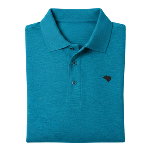 State of South Carolina Polo Shirt - Turquoise (Available in Different Thread Colors)