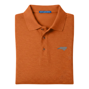 State of North Carolina Polo Shirt - Texas Orange (Available in Different Thread Colors)