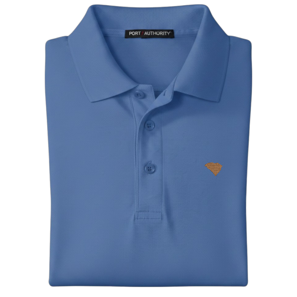 State of South Carolina Polo Shirt - Ultramarine Blue (Available in Different Thread Colors)