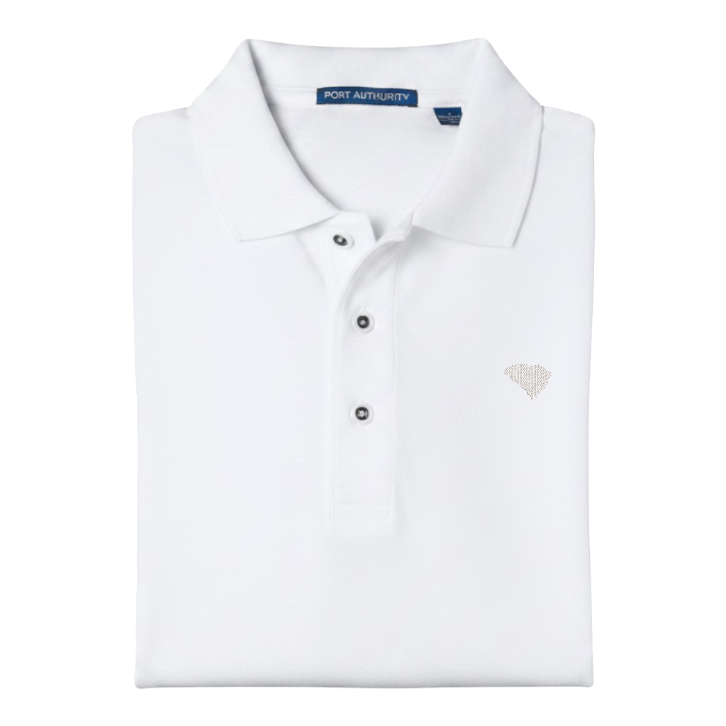 State of South Carolina Polo Shirt - White (Available in Different Thread Colors)