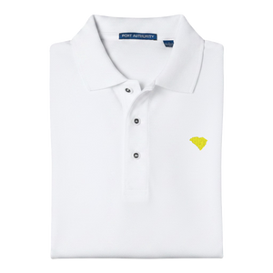State of South Carolina Polo Shirt - White (Available in Different Thread Colors)