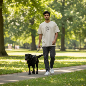 Gr8 Dog Brand Eyes Design Black Labrador Retriever T-Shirt