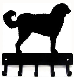Labradoodle Dog Key Rack/ Leash Hanger