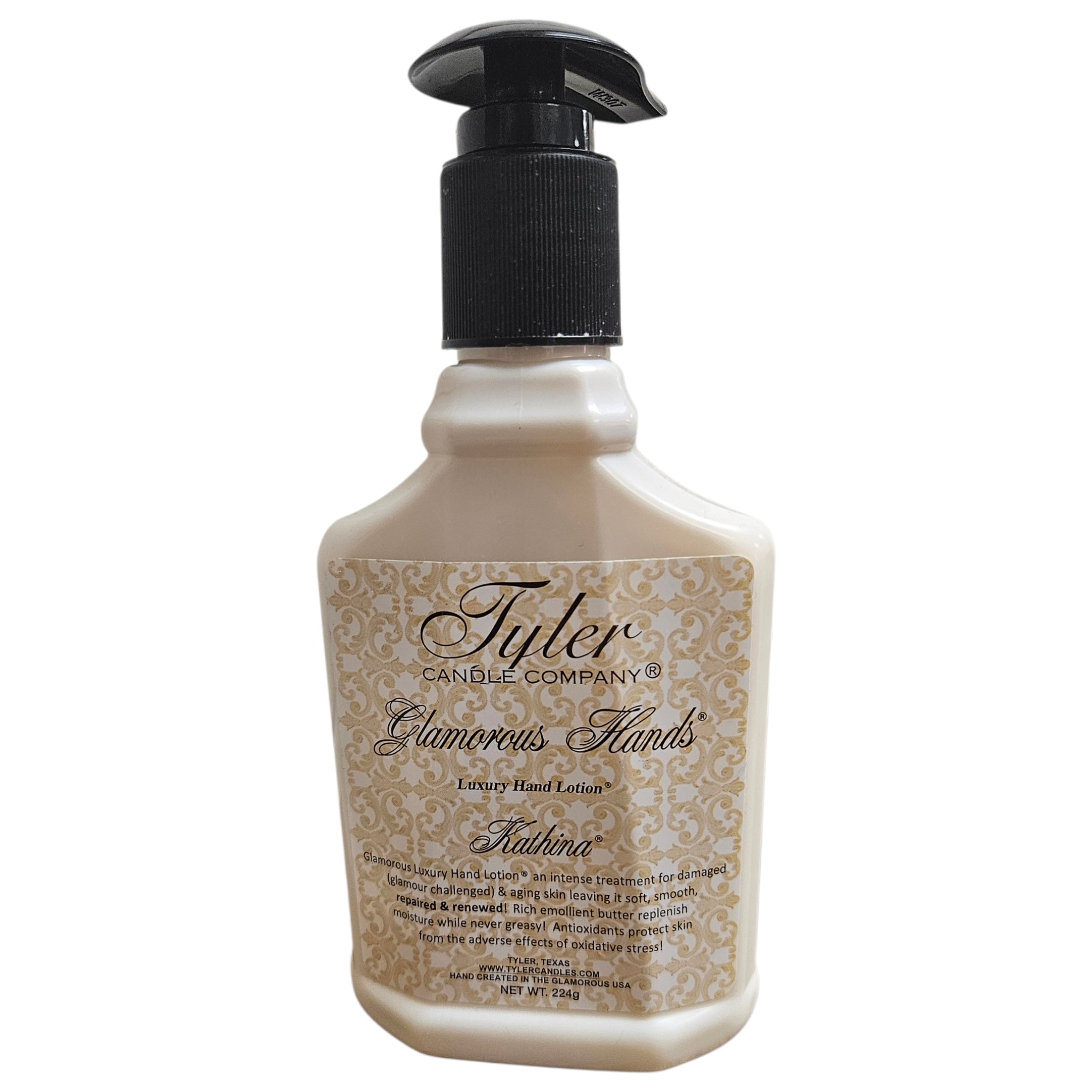 8 Oz Scented Tyler Candle Glamorous Luxury Hand Lotion - Kathina