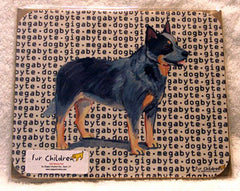 Fur Children Megabyte, Gigabyte, Dog Byte Mouse Pad - Australia Cattledog (MPMGDB09)
