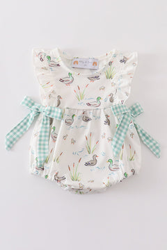 Sage Mallard Floral Bubble