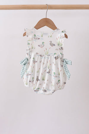 Sage Mallard Floral Bubble