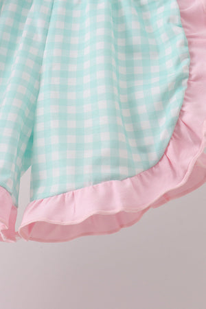 Pink Strawberry Applique Knit Set
