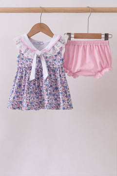 Floral Lace Bloomer Set