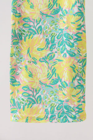 Yellow Lily Floral Jumpsuit