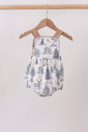 Khaki Deer Forest Bubble