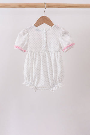 Pink Bow Ruffle Bubble
