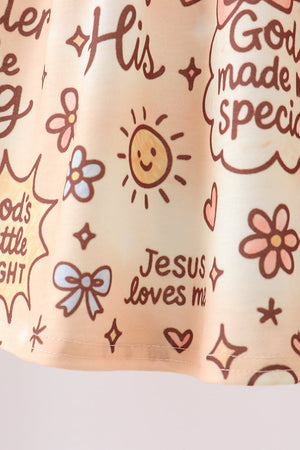 Child of God Smocked Ruffle Shorts Set