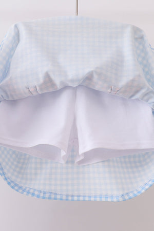 Carousel Embroidered Skorts Set