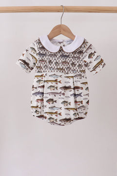 Fish Smocked Bubble