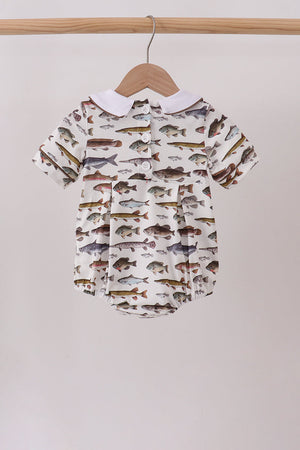 Fish Smocked Bubble