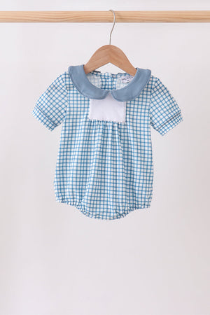 Blue Grid Bubble