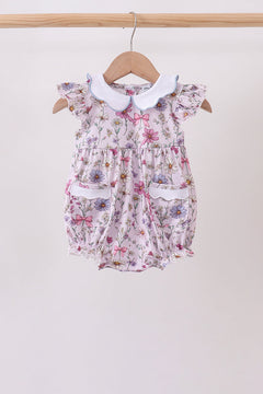 Purple Garden Ruffle Bubble