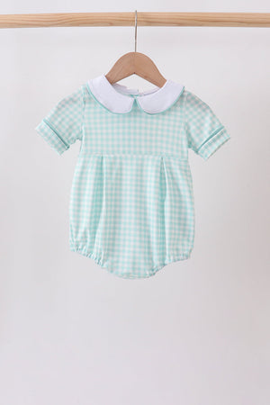 Green Gingham Bubble
