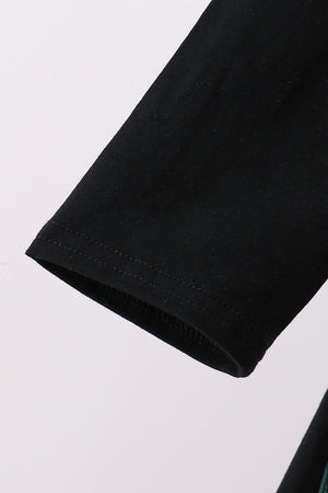 Black princess bamboo dress