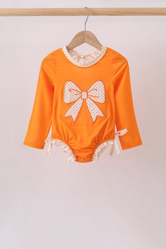 Orange Bow Rashguard
