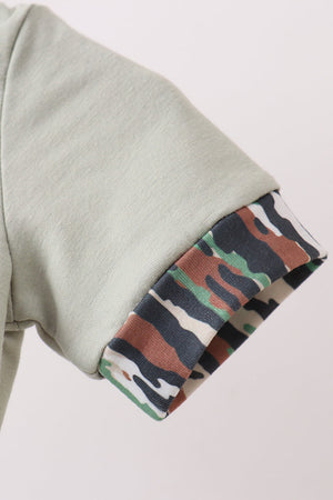 Sage Hunting Embroidered Bubble