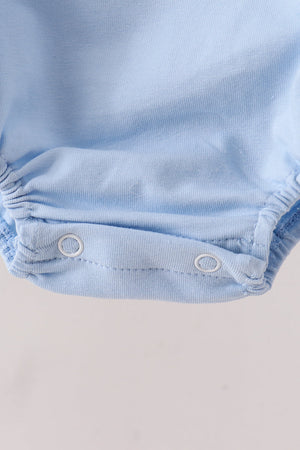 Blue Pumpkin Embroidery Bubble