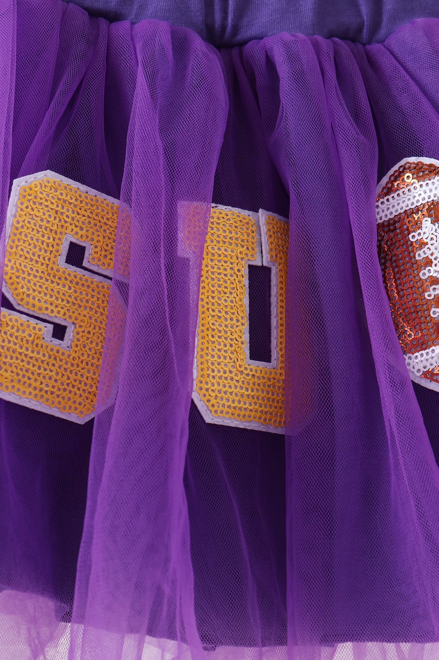 LSU football sequin tutu dress