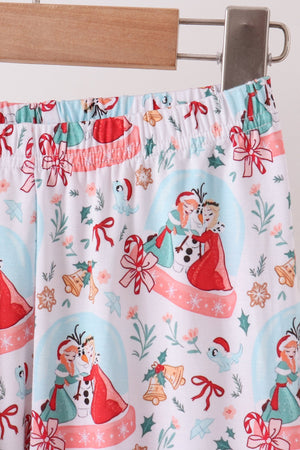 Blue frozen pajama set