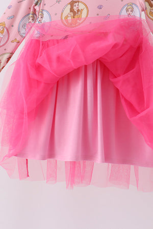 Pink Princess Bamboo Tulle Dress